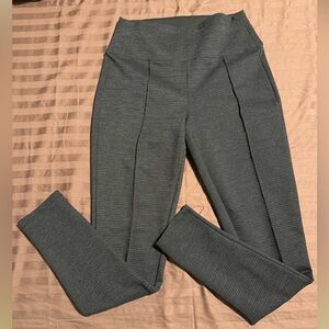 Gray High-Waisted Nine West Leggings
